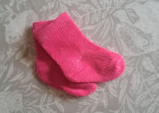 BABY DOLL ANKLE SOCKS IN PINK FOR 18/20inch doll
