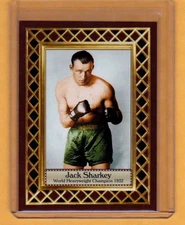 Jack Sharkey '32 Heavyweight Boxing Champ, Fan Club serial #/300 / NM+ cond.