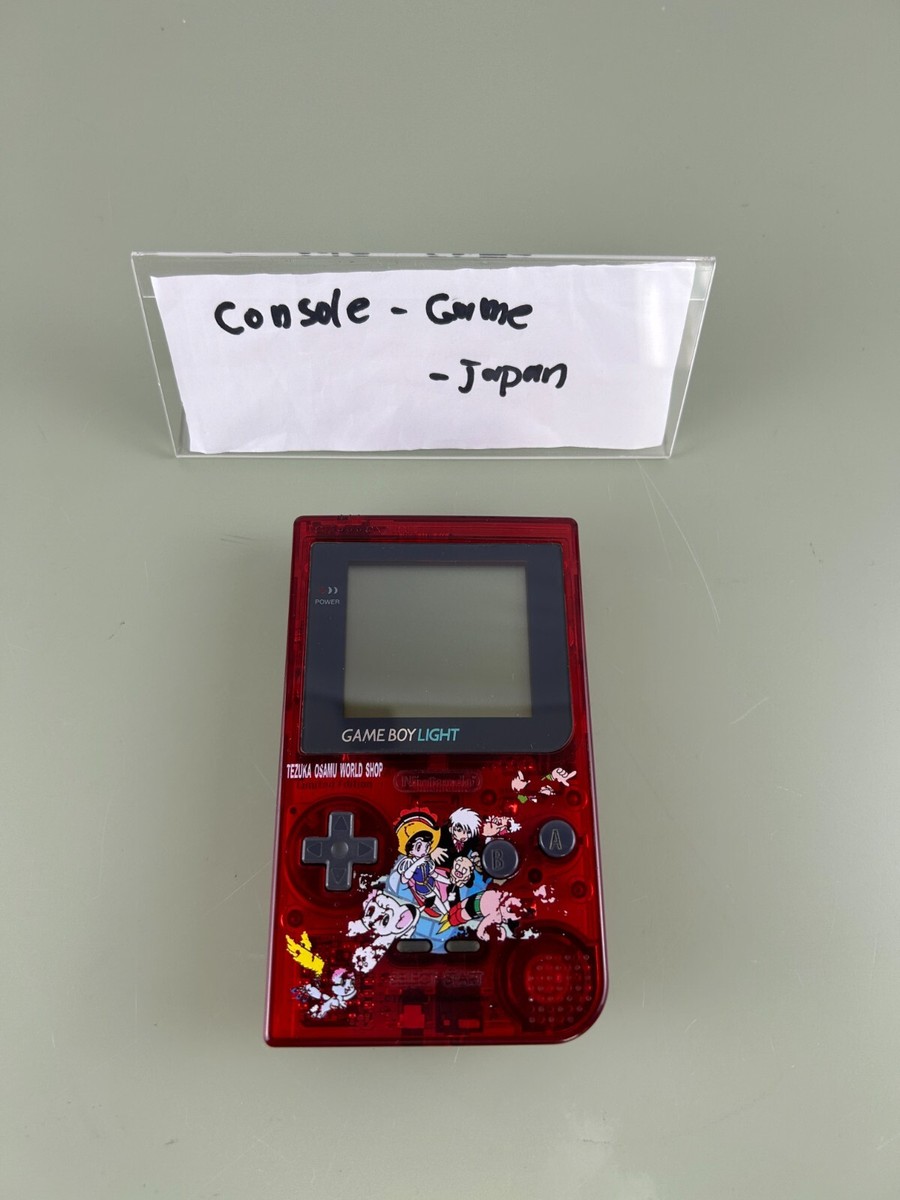 Nintendo Gameboy Light ASTRO BOY Clear Limited Edition Console