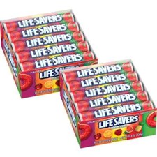 Life Savers Five Flavors Hard Candy, 1.14 Ounce Pack of 2 , total 20 count