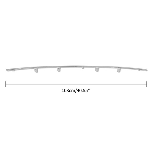 For 2014-2016 Nissan Rogue Front Lower Bumper Chrome Moulding Trim 62072-4BA0A - Picture 4 of 12