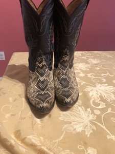 boa skin boots