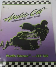 1997 Arctic Cat Powder Extreme EXT 600 Service Repair Shop Manual OEM 2255-531