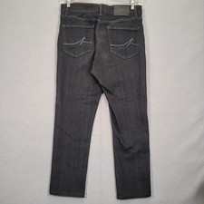 34 Heritage Jeans Mens 34x30 Black Charisma Comfort Rise Classic 34x25.5 Actual 