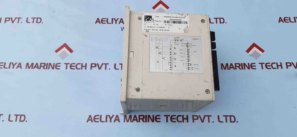 C&S Electric CSDPR-V2-200-D-H-N RMU Protection Relay 5A at 220VAC 50HZ 80-260VAC - Image 3 of 4