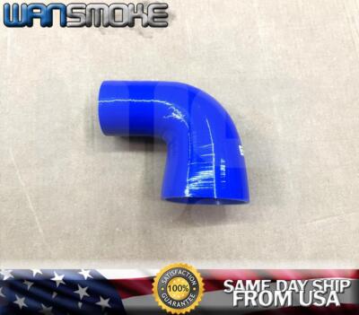 3'' to 2.5'' Reducer 90 Degree Elbow Silicone Hose 4-Layer Intake Turbo Coupler L