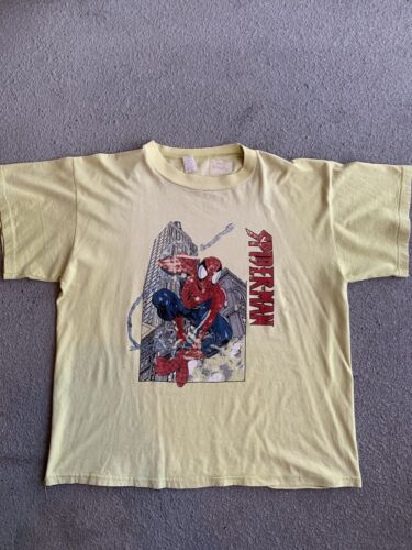 vintage spiderman t shirt Y2k