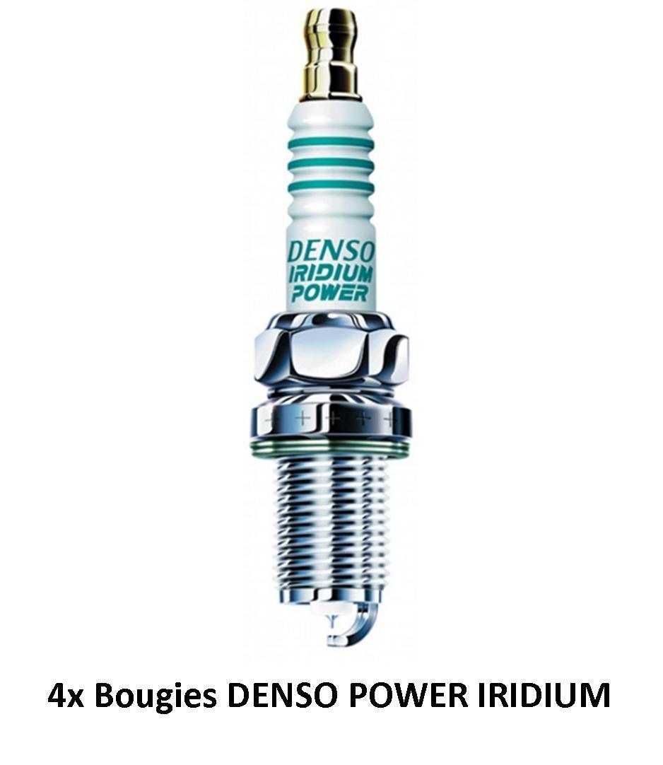 4 Bougies IK20 DENSO IRIDIUM POWER pour MINI MINI Décapotable Cooper S