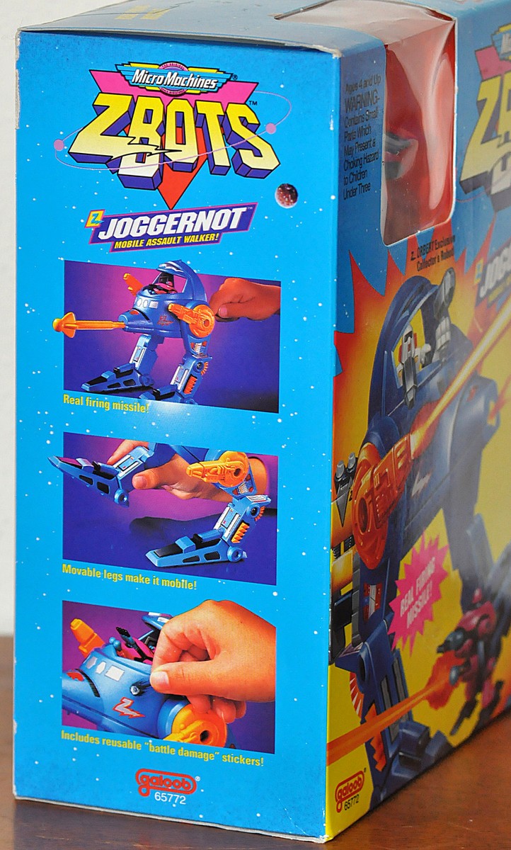 Micro Machines ZBots Joggernot Mobile Assault Walker with Orbert