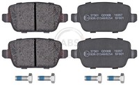 A.B.S. 37561 Bremsbelagsatz, Scheibenbremse For Ford Land Rover Volvo