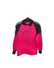 Vintage Goalkeeper Shirt Uhlsport 1990s # 1 (S) Pink Jersey Trikot Torwart