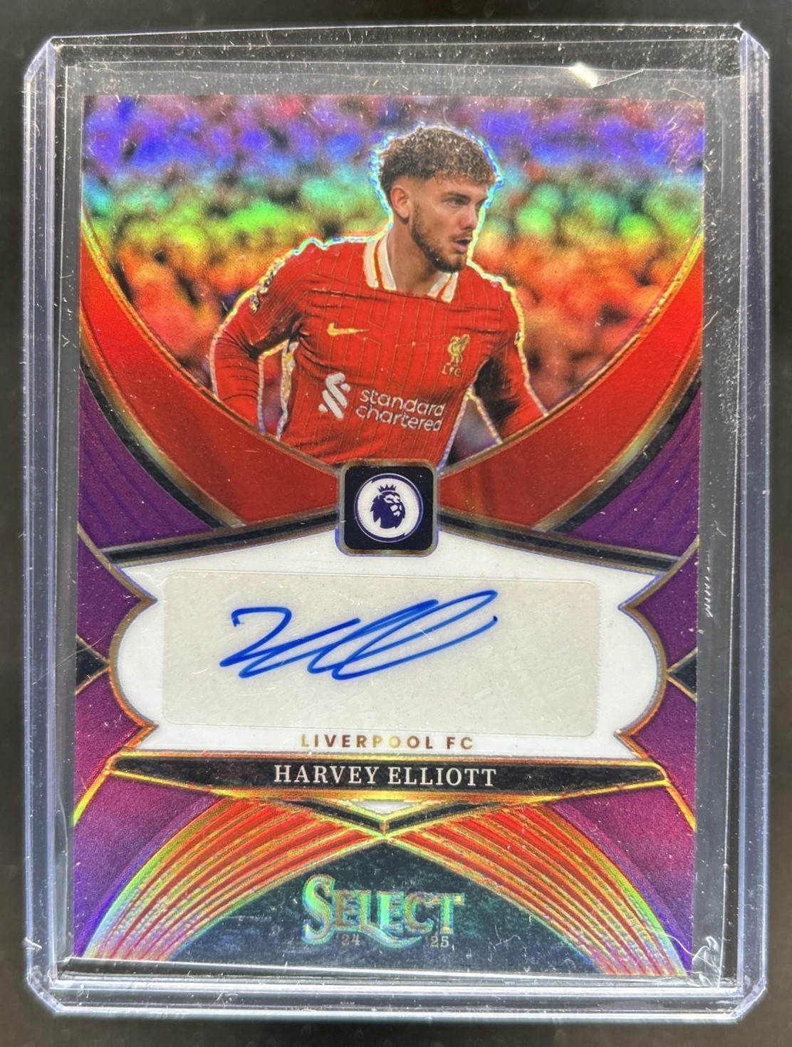 Harvey Elliott 2024 Select Premier League #SS-HE Select Signatures