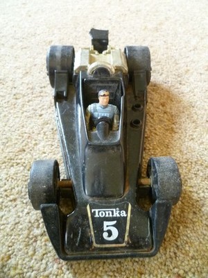 Tonka Team Serie Rennwagen Nummer fünf mit Fahrer 1979 Oldtimer