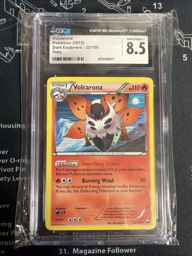 Volcarona graded CGC 8.5 for sale on eBay