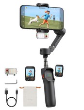 Hohem iSteady V3 Ultra Gimbal Stabilizer for iPhone, AI Tracker with Light