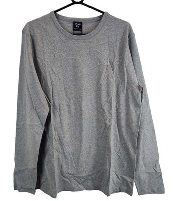 Moore Joy christopher kane mens long sleeve t- shirt grey round neck size Large