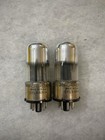 Sylvania 6SN7GT 6SN7W B65 6SN7 longue bouteille base métal plaque noire NOS a...
