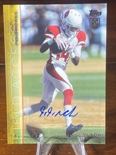 2015 Topps Field Access - J.J. Nelson #36 Gold Autographs /99 (AU, RC)