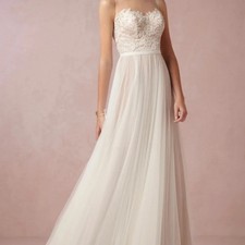 Wedding dress BHLDN Watters Penelope Love Marley dress Size 2