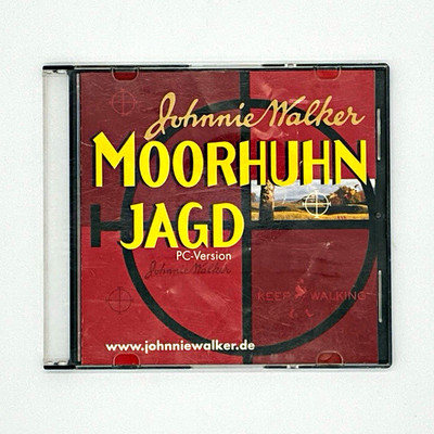 Johnnie Walker Moorhuhn Jagd PC CD-ROM UDV 2000 seltene Werbeversion Sammler