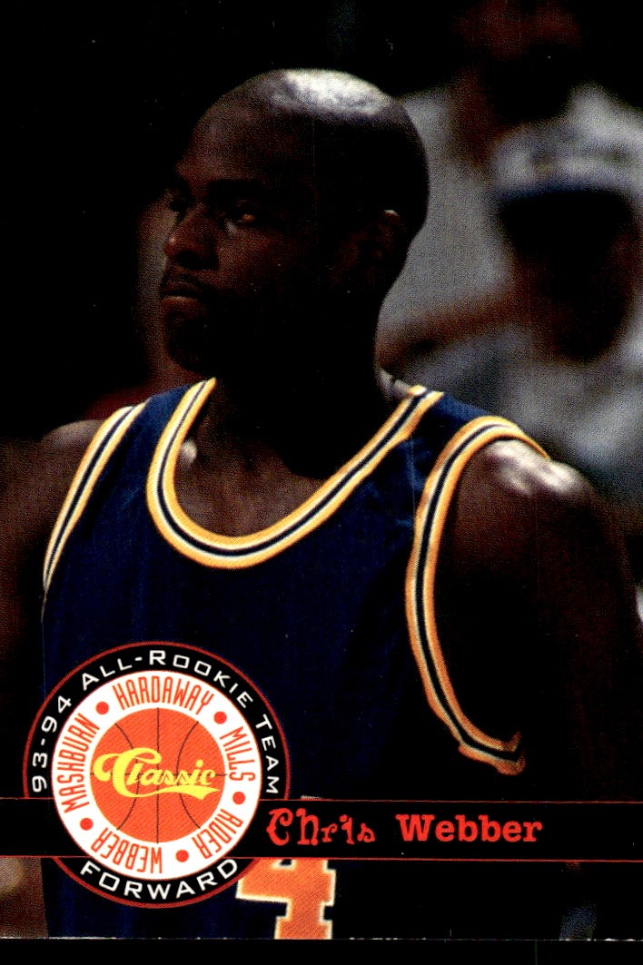 Chris Webber 1994 Classic Draft #13 Warriors NBA READ FREE SHIPPING AutographDen