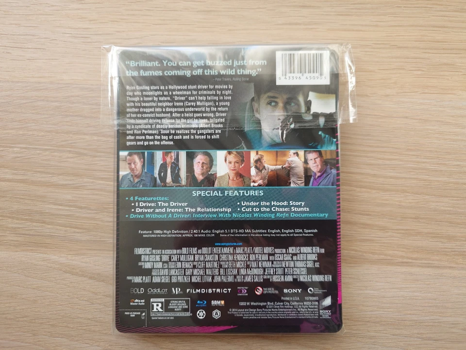 Steelbook Blu-ray Drive 2011 Best Buy Project Pop Art | Región A | Como nuevo Foto 2 de 4