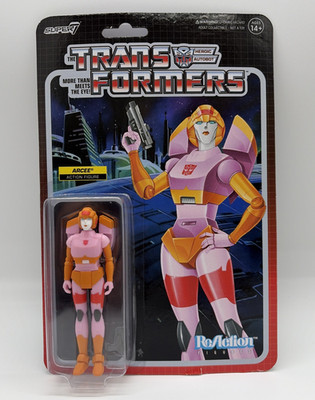Super7 Reflection Series Transformers Arcee 3.75'' Action Figure