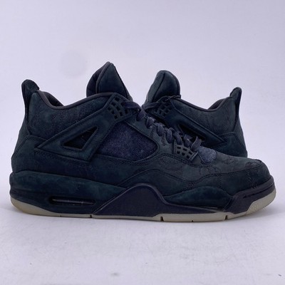 Air Jordan 4 Retro ''KAWS BLACK'' 2017 - Size 10 - 930155 001 (336-7)