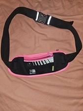 Karrimor Running Audio Belt Pink And Black