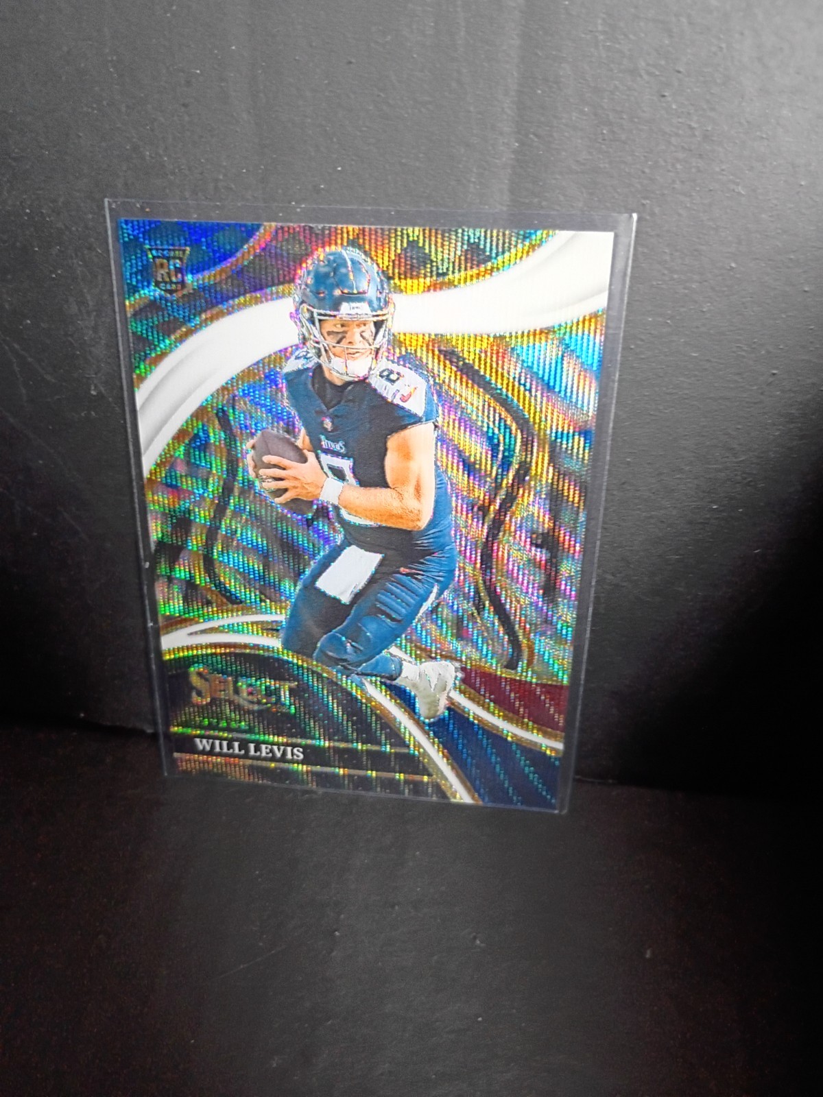 2023 Panini Select - Club Level Will Levis #206 Tri-Color Prizm /149 (RC)