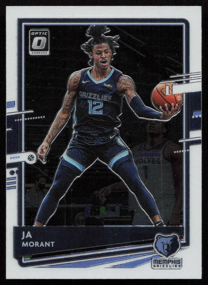 Ja Morant 2020-21 Donruss Optic #117 Memphis Grizzlies