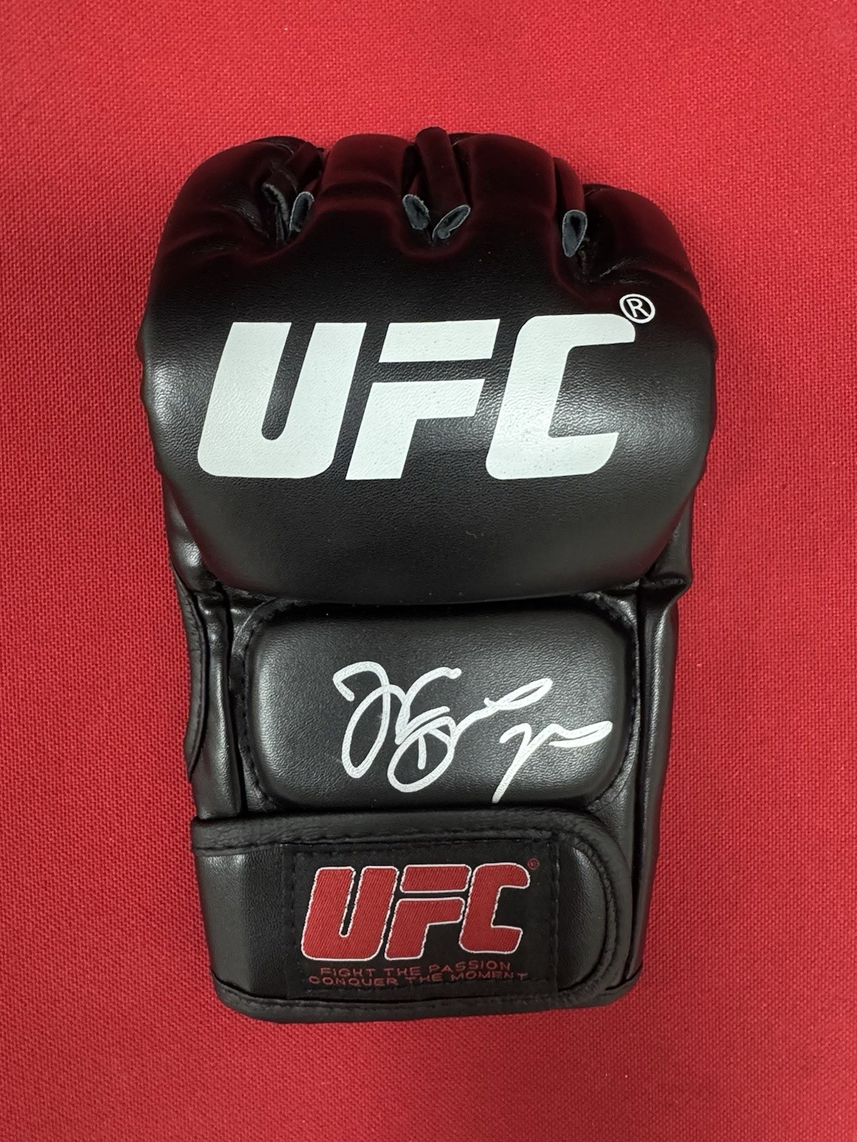 Jon Jones Autographed Signed Jon Bones Jones Fighter UFC MMA Glove Beckett COA 