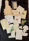 Lot of 14 Vtg Greeting Cards Xmas Valentine Birthday 1950s  60s 70s Pop Up Flock — photo 6