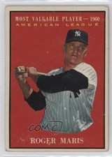1961 Topps Most Valuable Players Roger Maris #478 0n0