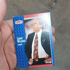 Fleer 1991-92 Lenny Wilkens #41 Cleveland Cavaliers Basketball Card