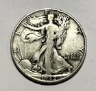1942-P Walking Liberty Half Dollar - Average Circulated Condition .36169 oz ASW