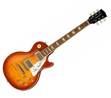 Rudy Guilani Signed Autographed Sunburst Guitar