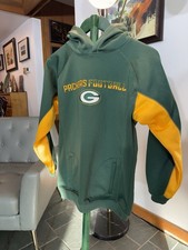 NFL AUTHENTIC - Green Bay Packers Pullover W/ Hood and Front Pockets - Youth XL