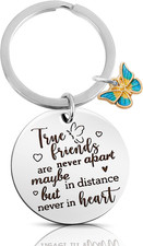 Best Friend Keychain Friendship Gifts for Women Bestfriend Birthday Gifts for Wo