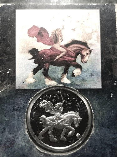 2015 Lady Godiva Proof 1 oz .999 Slv. ***#60 OF 2500 Minted!!!!***