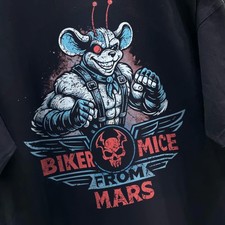 T-Shirt Biker Mice from Mars Cartoon Serie Lustig  80er 90er Geschenk Retro