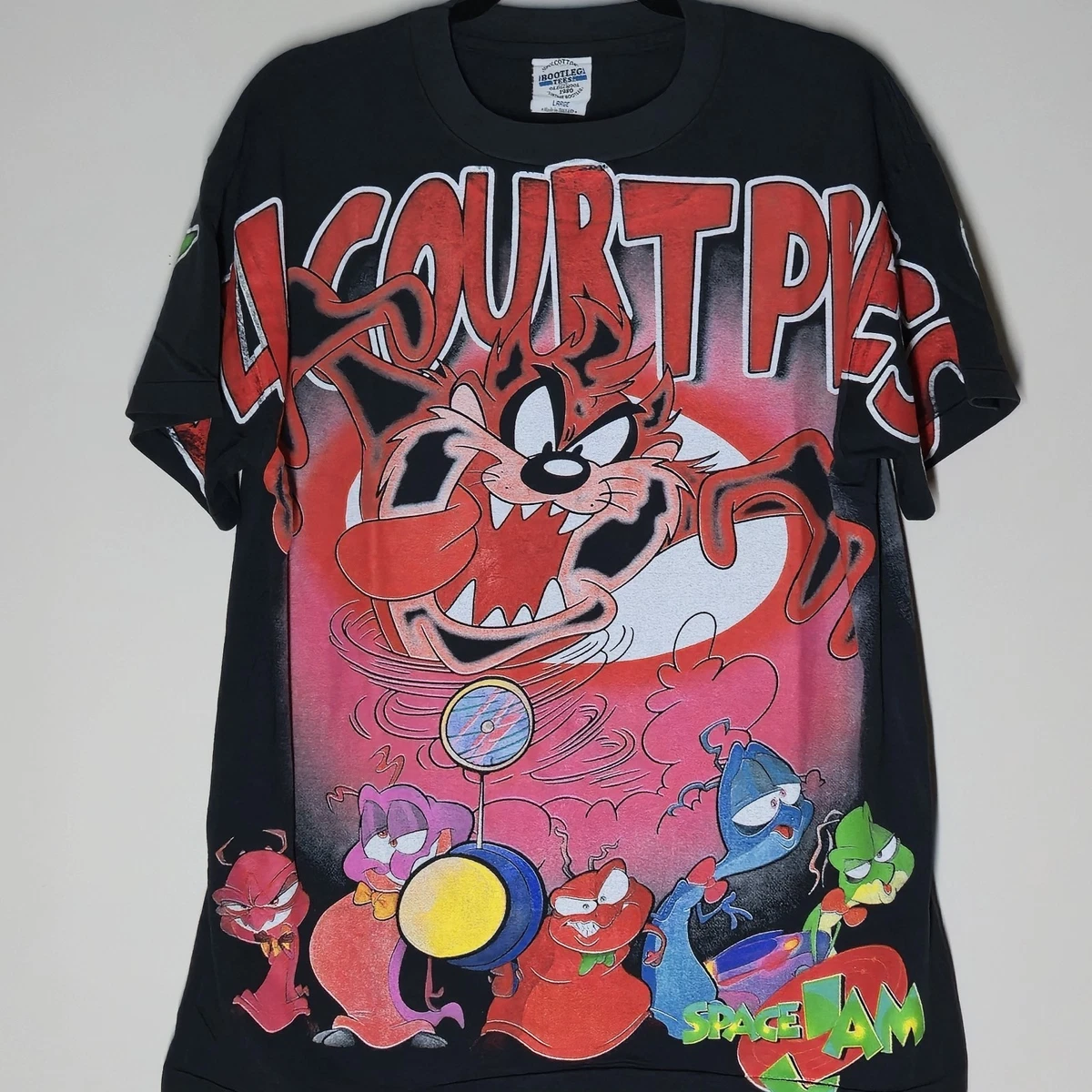 Space Jam A New Legacy Tune Squad Graphic Black T Shirt Size 2XL