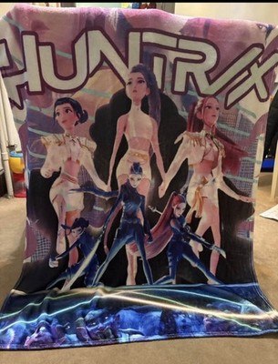 HUNTRX animated character blanket throw collectible animation merchandise