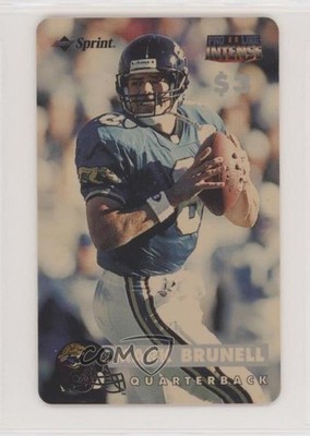 1996 Pro Line II Intense Sprint $3 Phone Cards 4736/9455 Mark Brunell #24 0u7