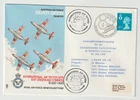 19/7/1976 UK GB Flown Cover - Austrian Air Force - Silver Birds SAAB 105