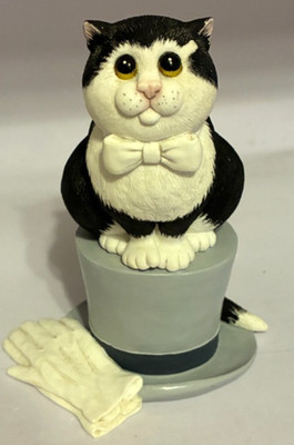 Comic & Curious Cats - Linda Jane Smith - 2002 - Top Hat & Tails 109376 PURRFECT