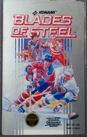 NINTENDO ENTERTAINMENT SYSTEM  -Blades of Steel  1988 NES + case no box