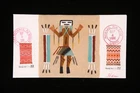 US COVER NAVAJO ART BLANKET WEAVING FDC DUAL HAND CANCEL HAM FABRIC HAND MADE