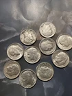 Roosevelt Silver Dimes Lot of 10 *TONED* BU / Uncirculated 0.7324 oz