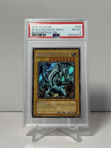 Blue-Eyes White Dragon BPT-009 YuGiOh 2003 Collector's Tin card